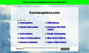 Contraceptions.com thumbnail