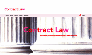 Contractlaw.info thumbnail