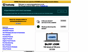 Contractmanufacturer.co.in thumbnail
