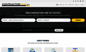 Contractorfind.co.za thumbnail