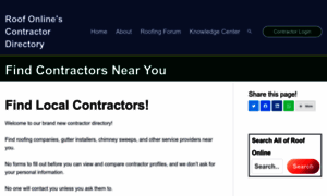 Contractors.roofonline.com thumbnail