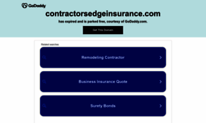 Contractorsedgeinsurance.com thumbnail