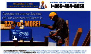 Contractorsinsurancecenter.com thumbnail