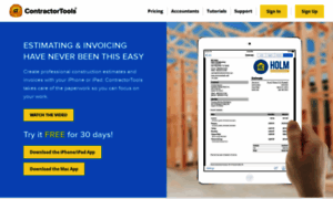 Contractortools.com thumbnail