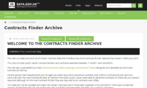Contractsfinder.co.uk thumbnail