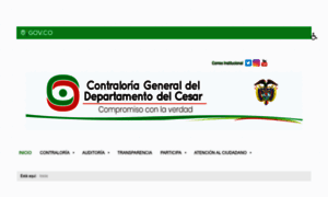 Contraloriacesar.gov.co thumbnail