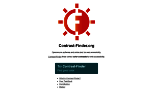 Contrast-finder.org thumbnail