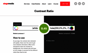 Contrast-ratio.com thumbnail