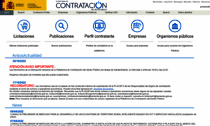 Contrataciondelsectorpublico.gob.es thumbnail