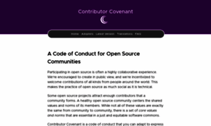 Contributor-covenant.org thumbnail