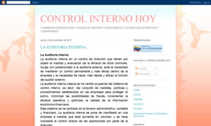 Controlinternohoy.blogspot.com thumbnail