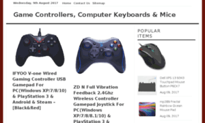 Controllerskeyboardsmice.com thumbnail