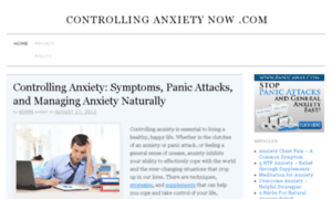 Controllinganxietynow.com thumbnail