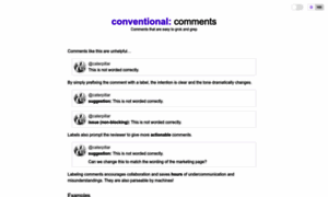 Conventionalcomments.org thumbnail