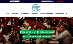 Conventioncitoyennepourleclimat.fr thumbnail