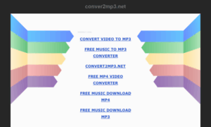 Conver2mp3.net thumbnail