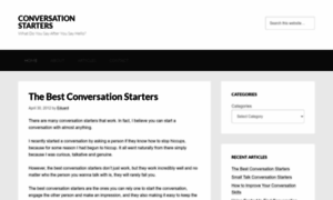 Conversation-starters.com thumbnail