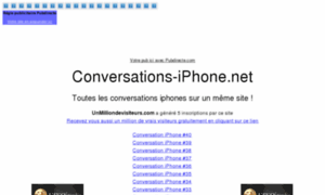 Conversations-iphone.net thumbnail