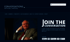 Conversationswithbillkristol.org thumbnail