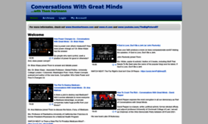 Conversationswithgreatminds.com thumbnail