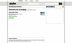 Converse-ac-heating-in-san-antonio-tx.cityfos.com thumbnail