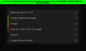 Conversiontracking.com thumbnail