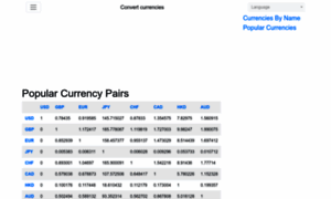 Convert-currency.net thumbnail