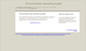 Convertisseur-monnaie.net thumbnail