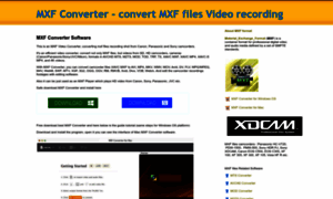 Convertmxffiles.com thumbnail