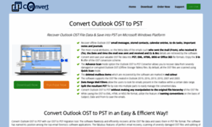 Convertoutlookost.com thumbnail