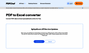 Convertpdf2excel.com thumbnail