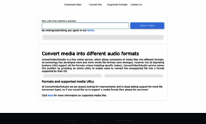 Convertvideotoaudio.com thumbnail