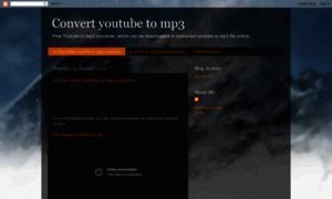 Convertyoutube2mp3.blogspot.in thumbnail