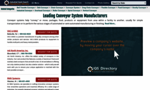 Conveyor-systems.biz thumbnail