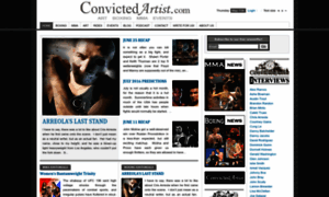 Convictedartistmagazine.com thumbnail