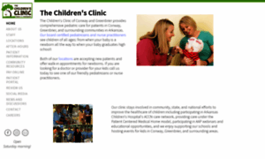 Conwaychildrensclinic.com thumbnail