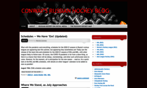 Conwaysrussianhockey.wordpress.com thumbnail