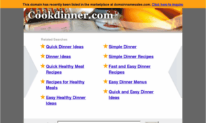 Cookdinner.com thumbnail