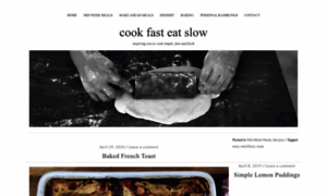 Cookfasteatslow.com thumbnail