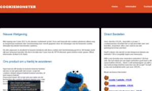 Cookiemonsters.nl thumbnail