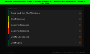 Cooking-chefs.com thumbnail