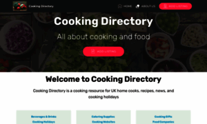 Cookingdirectory.co.uk thumbnail