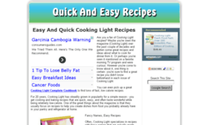 Cookinglight-recipes.com thumbnail