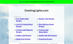 Cookinglights.com thumbnail