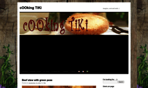 Cookingtiki.com thumbnail