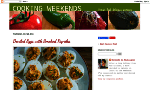 Cookingweekends.blogspot.com thumbnail