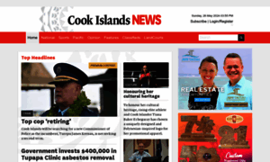 Cookislandsnews.com thumbnail