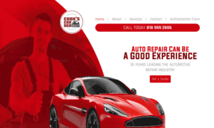 Cookscornerautobody.com thumbnail