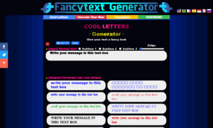 Cool-letters-generator.blogspot.com thumbnail