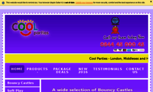 Cool-parties.co.uk thumbnail
